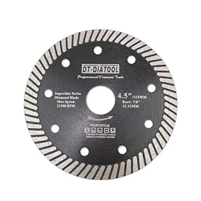 Imagen de DT DIATOOL Disco Tronzador Diamante 115 mm x 22,23 Super Dünn Hoja de Sierra para Corte Porcelanico Azulejos Mármol Granito Cerámica