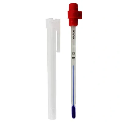 Imagen de Termómetro de yogurt, 150 mm, incluye funda protectora con zonas recomendadas