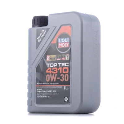 Imagen de Liqui Moly Top Tec 4310 0W 30 1L Aceite de motor 2361 CITROËN: C3 I Hatchback, C4 Berlingo / First I, PEUGEOT: 207 Hatchback