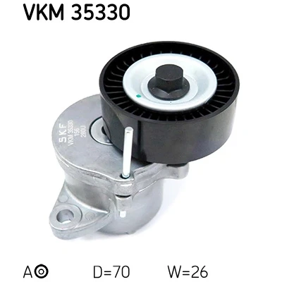 Imagen de SKF VKM 35330 Polea Tensora OPEL: Insignia A Berlina, Zafira C Tourer, Astra J GTC norauto, oscaro, mister auto