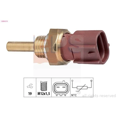 Imagen de Sensor, temperatura del refrigerante EPS 1.830.213
