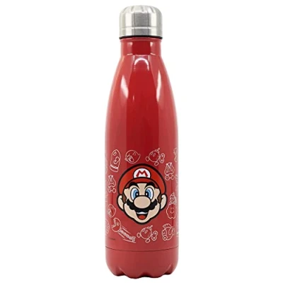 Imagen de Botella de agua acero inoxidable 780 ml Super Mario
