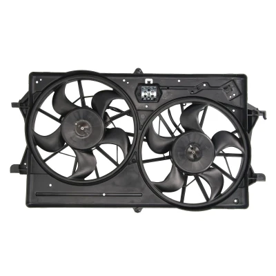 Imagen de TYC 810 0019 Ventilador de radiador 300 250+130 con bastidor (armazón), resistencia carga FORD: Focus Mk1 Hatchback