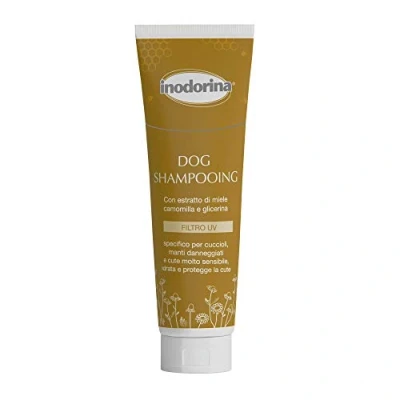 Imagen de Inodorina Champú para Cachorros, Pelaje Dañado Y Pieles Sensibles 1 Unidad 250 ml