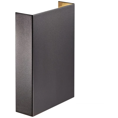 Imagen de Nordlux Aplique LED para exterior Fold Seaside up/down, 15 x 21 cm, negro