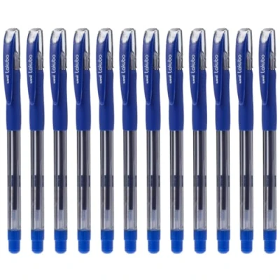 Imagen de Uni ball Lakubo SG100 / 10 B Bolígrafos 1,0 mm Blue Pack de 12