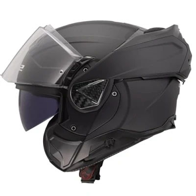 Imagen de LS2, Casco Moto Modular ADVANT II SOLID Gloss Black, M