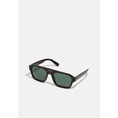Imagen de Ray Ban Corrigan Unisex Gafas de sol, Talla: 54, Havana/dark green