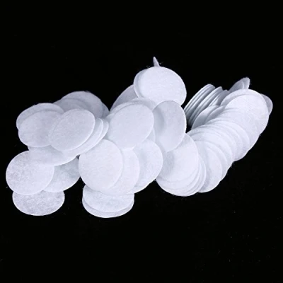 Imagen de filtro de Microdermabrasión 500pcs Nuevo algodón Cojines filtración redondos para la máquina belleza del retiro espinilla(20mm)