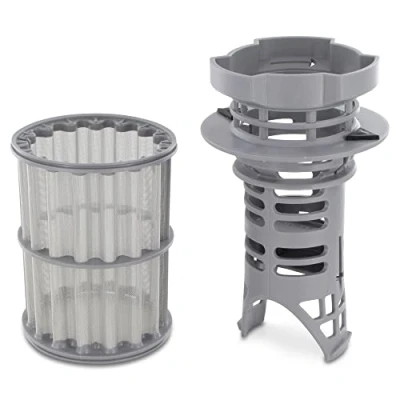 Imagen de DEKAROX Colador grueso + filtro fino de 2 piezas para Bosch Siemens 645038 00645038 lavavajillas como SuperSilence SilencePlus Maxx Avantixx Logixx PerfectDry iQ100 iQ300 iQ500 iQ700