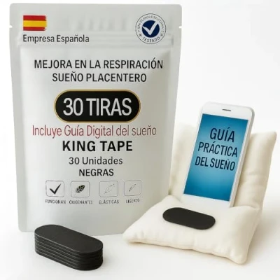 Imagen de 30 pcs Tiras bucales para Dormir Antironquidos Ronquidos Soluciones Tiritas Respirar Mejor por la Nariz Nasal Strips Dejar de Roncar boca