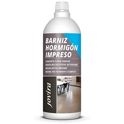 Imagen de JOVIRA PINTURAS Resina Barniz Hormigón Impreso. protector satinado para pavimentos de hormigón. (1 Litro)