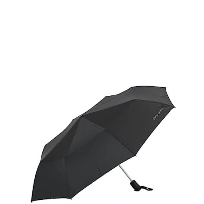 Imagen de Pierre Cardin Noir Easymatic Paraguas para hombre (aluminio)