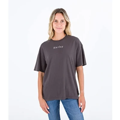 Imagen de Hurley Established Tee, Camiseta Mujer, Raven, M