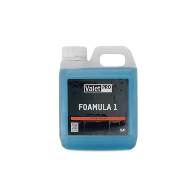 Imagen de ValetPRO Foamula 1 espuma de nieve pH neutral con potencia limpieza prelavado coche litro