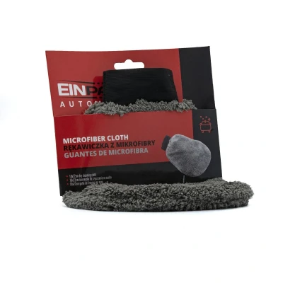 Imagen de EINPARTS EPACC022 Guante de limpieza coche Microfibra gris