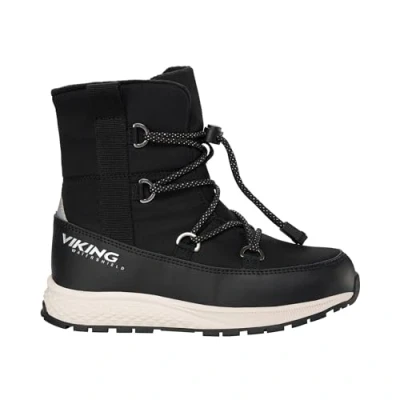 Imagen de Viking Equip WARM WP Botas con cordones para niños, Talla: 38, Black Zapatos