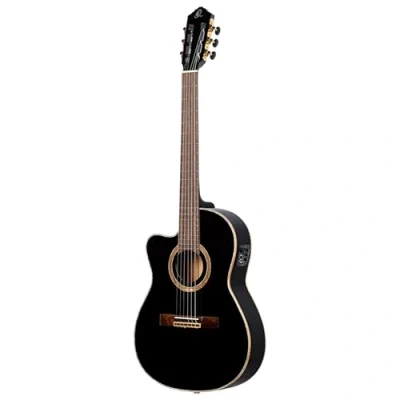 Imagen de Ortega RCE138 T4BK L Guitarra electroacústica, para zurdos