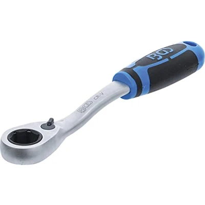 Imagen de BGS 2181 3 Carraca reversible pasante salida hexagonal 22 mm