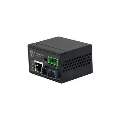Imagen de Levelone Iec 4001 100mbit/s Multi mode Negro Convertidor De Red