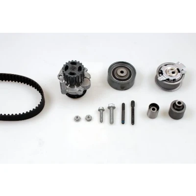 Imagen de HEPU PK06543 Bomba de Agua + Kit Distribucion con tornillos 160 AUDI: A3 Sportback, Hatchback, A4 B8 Avant, VOLKSWAGEN: Passat B6 Berlina