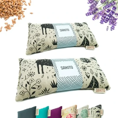 Imagen de 2 (uds) Saco Semillas Microondas (25x12 cm) Termico Saquitos de para Bolsa Calor Cojin