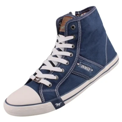 Imagen de Mustang 1314 304 8, Zapatillas Altas Hombre, Azul (Blau 8), 44 EU