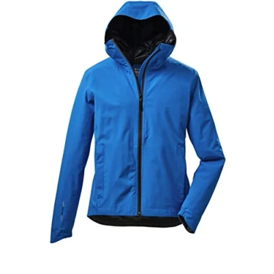 Imagen de Killtec Men&#039;s Chaqueta funcional de 2 1/2 capas con capucha KOS 23 MN JCKT, sky blue, S, 38285 000