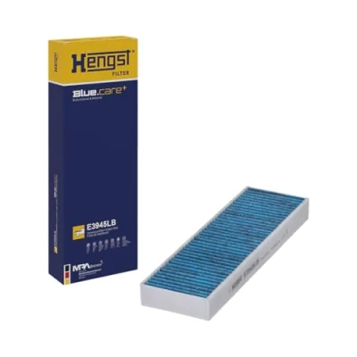 Imagen de HENGST FILTER E3945LB Filtro de habitáculo con efecto bactericida 300 90 30 PORSCHE: Cayman, 911 Cabrio