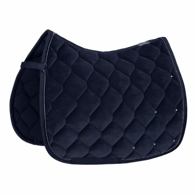 Imagen de Eskadron SS&#039;22 Classic Velvet Crystal Navy saddlepad