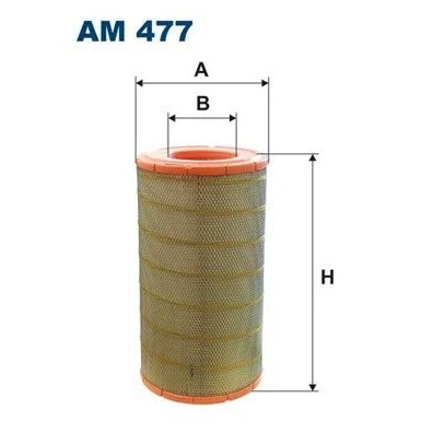 Imagen de FILTRON AM 477 Filtro de aire 506 281 Cartucho filtrante DAF: CF 85, XF 95