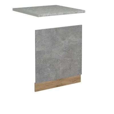 Imagen de Vicco Frontal para lavavajillas &quot;R Line&quot;, Hormigón, 60 cm , ET Mármol