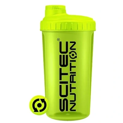 Imagen de Scitec Nutrition Shaker, Batidora de proteínas, sin BPA, 700 ml, Neon Amarillo