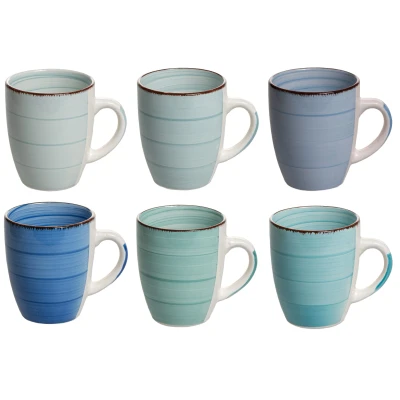 Imagen de Studio Tavola Cups Ocean Blue 350 ml 6 pieces