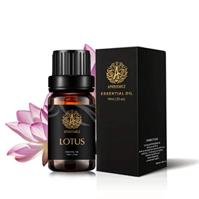 Imagen de aromaterapia Lotus aceite esencial para difusor, 100% Pure masaje, fragancia hogar, 10ml fabricación de velas