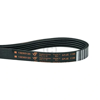 Imagen de Correa trapezoidal 1196PJ6E compatible con AEG 132353120/0 para lavadora y secadora