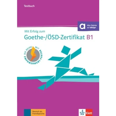 Imagen de Mit Erfolg Zum Goethe /ösd zertifikat B1 Testbuch + Audio cd