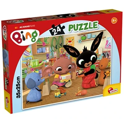 Imagen de Liscianigiochi Bing Puzzle M Plus 24 AT The Supermarket!