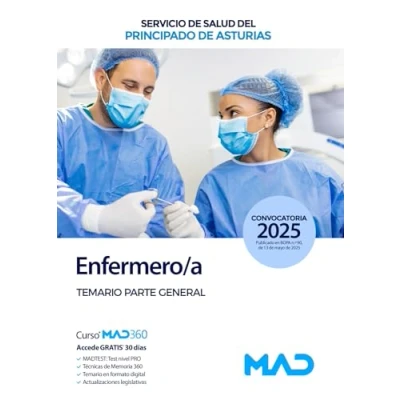 Imagen de Enfermero/a del servicio de salud principado asturias (sespa).