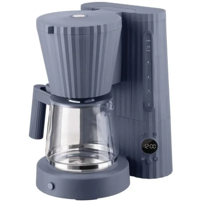Imagen de Alessi Coffee Maker Plissé grey Michele De Lucchi 1.5 liters MDL14 G