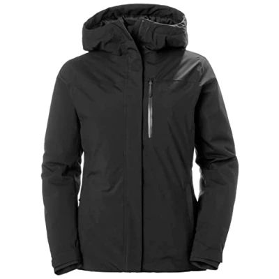 Imagen de Helly Hansen Snowplay Jacket Chaqueta de snowboard, Mujer, Talla: Medium, Black