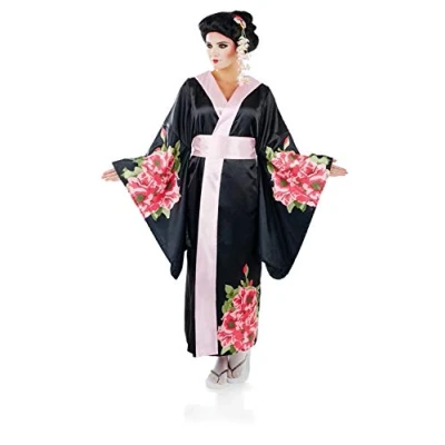 Imagen de Fun Shack Disfraz Geisha Mujer, Japonesa Kimono Japones Mujer Carnaval Talla M
