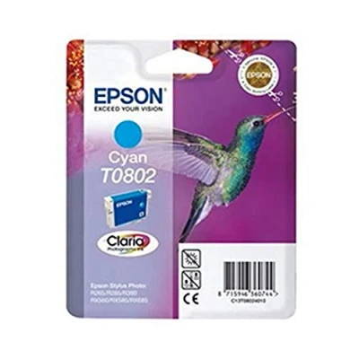 Imagen de Epson Cartucho T0802 Cian Stylus Photo R360