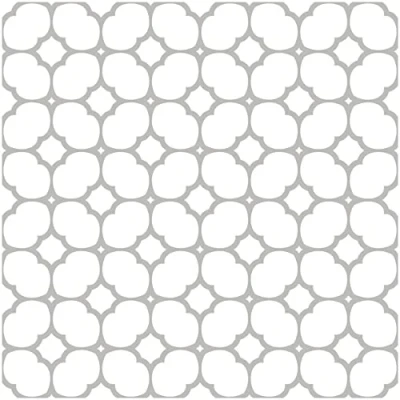 Imagen de d c fix Azulejos de suelo rejilla floral 30,5 x cm 11 piezas
