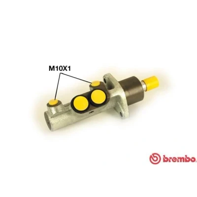 Imagen de BREMBO M 23 023 Cilindro Maestro de Freno 23,81 Hierro fundido 10 x 1 (2) FIAT: Scudo I Furgón, Ulysse I, CITROËN: Jumpy MPV