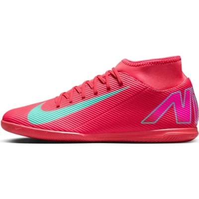 Imagen de Nike Performance Mercurial Superfly 10 CLUB IC Botas de fútbol sin tacos, Talla: 41, Ember glow/aurora green Tela/tejido sintético