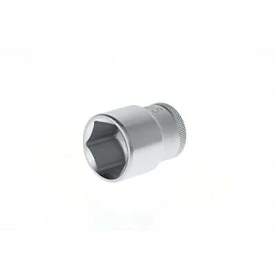 Imagen de GEDORE vaso, Llave de Accionamiento 1/2&#039;&#039; 12,5 mm, Hexagonal, 25 mm ancho, Herramienta, 19 25, Acero cromado