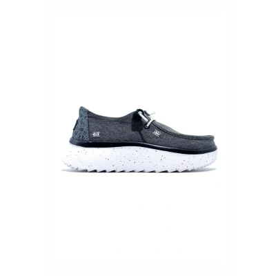 Imagen de Hey Dude Wendy Peak Chambray, Mocasin Mujer, Negro, 38 EU