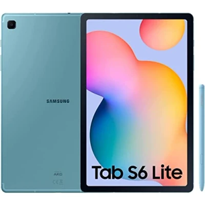 Imagen de Samsung Galaxy Tab S6 Lite Tablet de 10.4 (Procesador Qualcomm Snapdragon 720G, 4 GB RAM, 64GB Almacenamiento, Wifi, Android 12) Azul Versión española