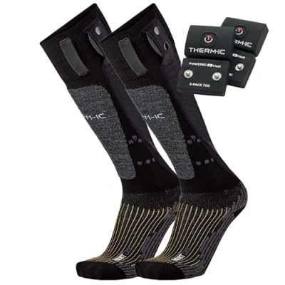Imagen de Therm ic Powersocks Set Heat Uni + S Pack 1200 Calcetines Heated, Adultos Unisex, Negro, L : 42 44